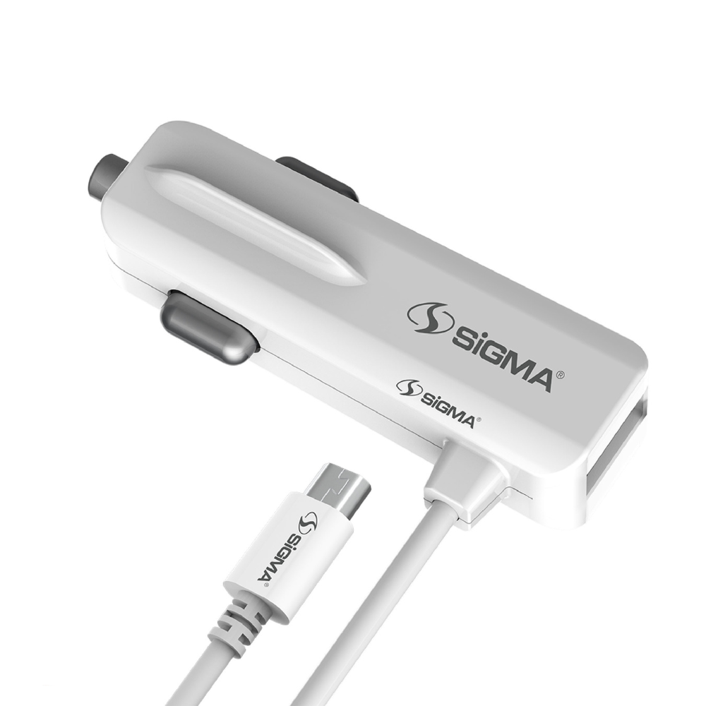 SIGMA DUAL CAR CHARGER (CR 001) [CH SIGMA CR001]