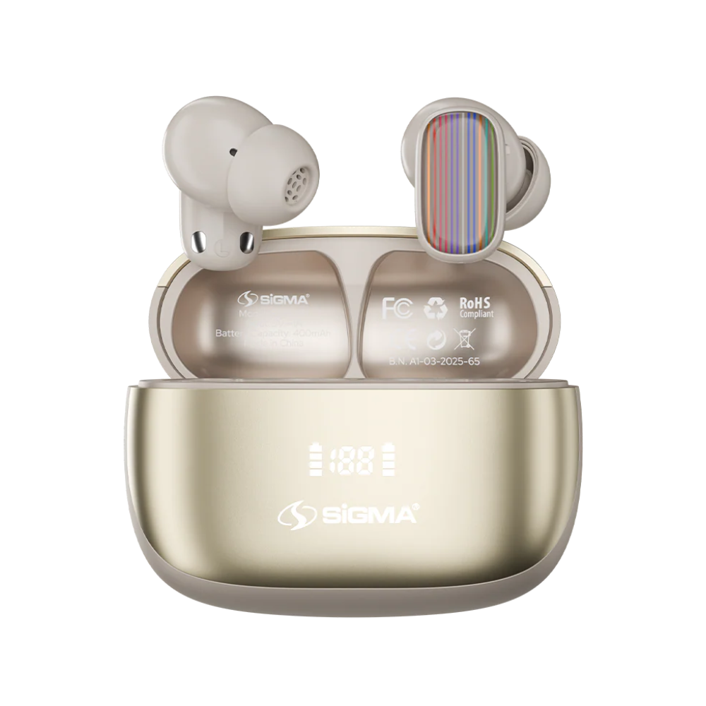 SIGMA TWS (A1) EARBUDS ANC+ENC [SIGMA EARBUDS A1]