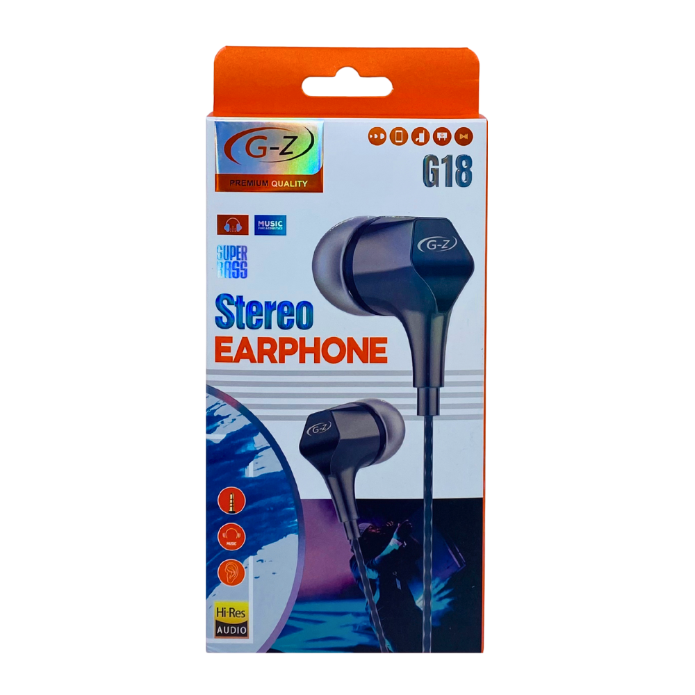 G-Z PREMIUM QUALITY STEREO HANDFREE (G18) [HF GZ-1]