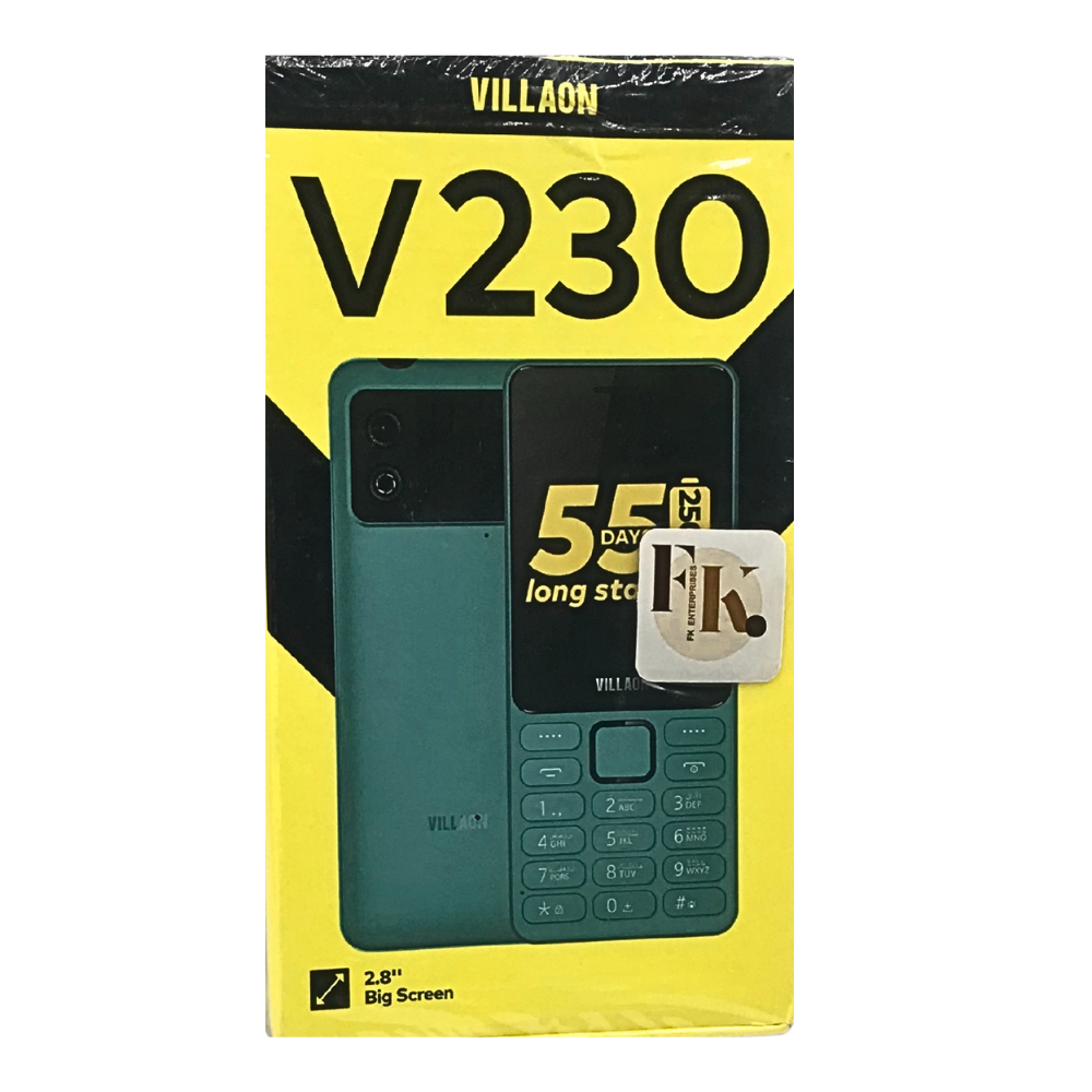 KEYPAD MOBILE VILLAON DISPLAY 2.8'' BATTERY 2500mAh DUAL SIM [VILLOAN V230]