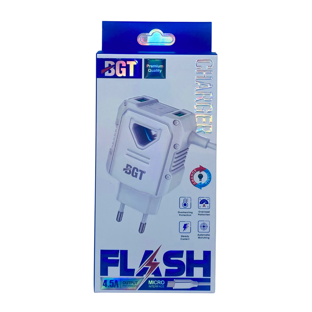BGT FLASH 4.5A CHARGER (MICRO) [CH BGT FLASH]