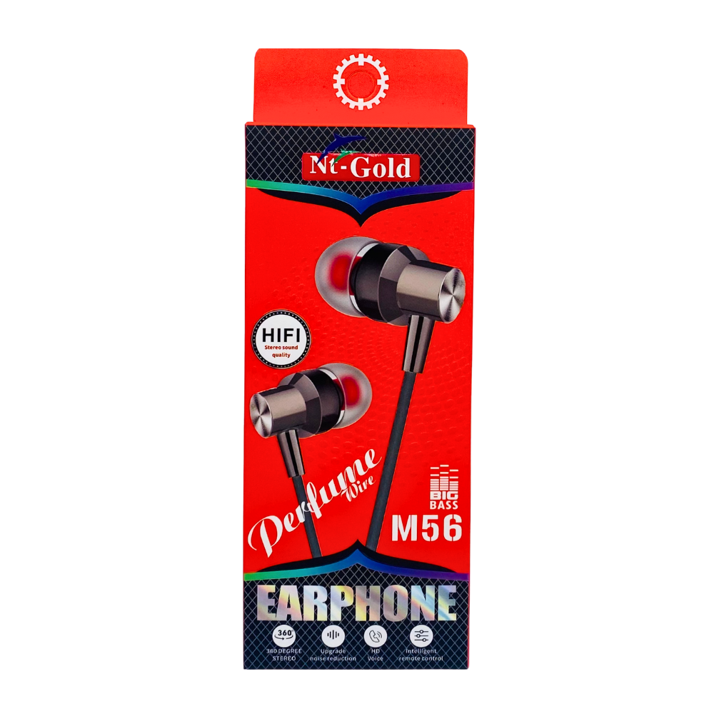NT GOLD UNIVERSAL STEREO HANDFREE (M56) [HF NT GOLD] 
