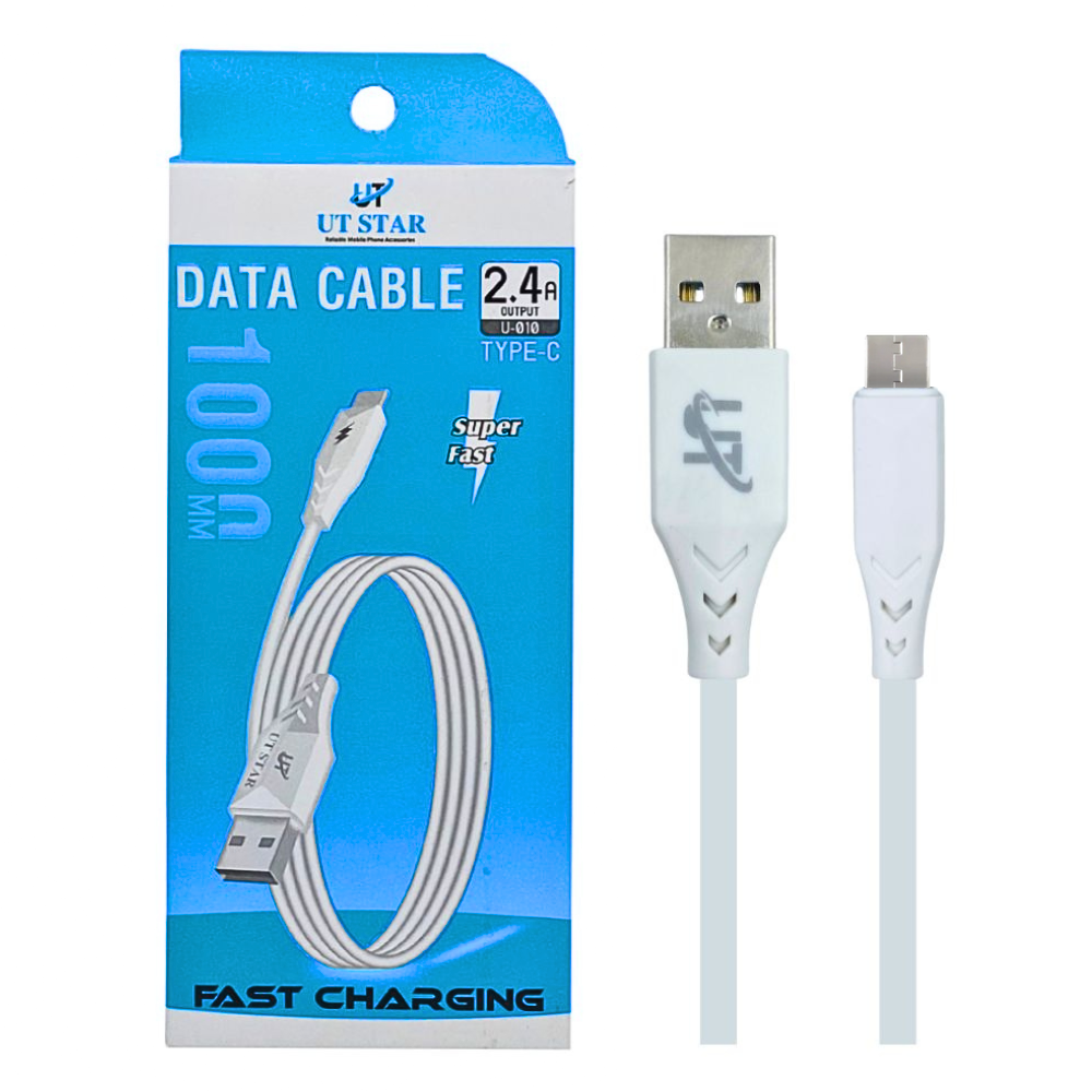  UT STAR SUPER FAST 2.4A DATA CABLE (MICRO) U-010 [DC UT U010 MICRO]