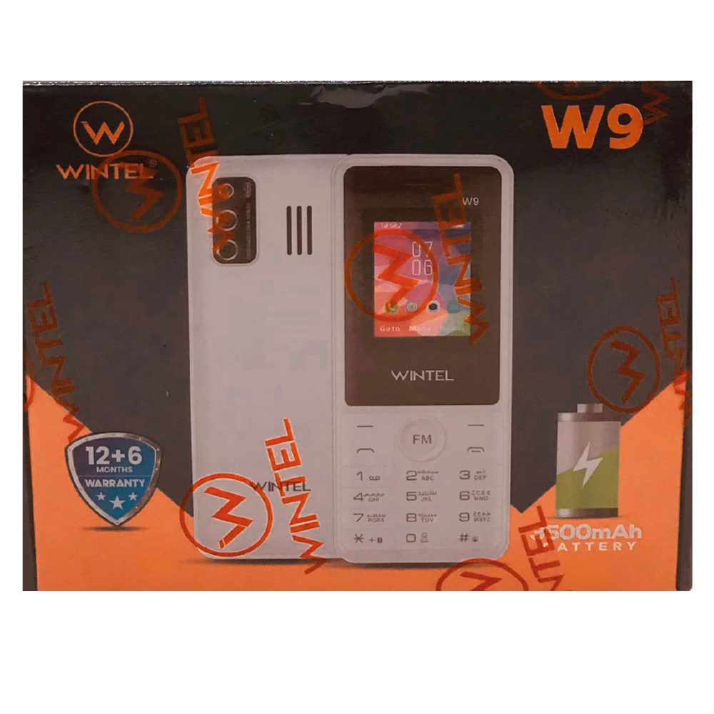 KEYPAD MOBILE WINTEL DISPLAY 1.8'' BATTERY 3500mAh DUAL SIM [W9]