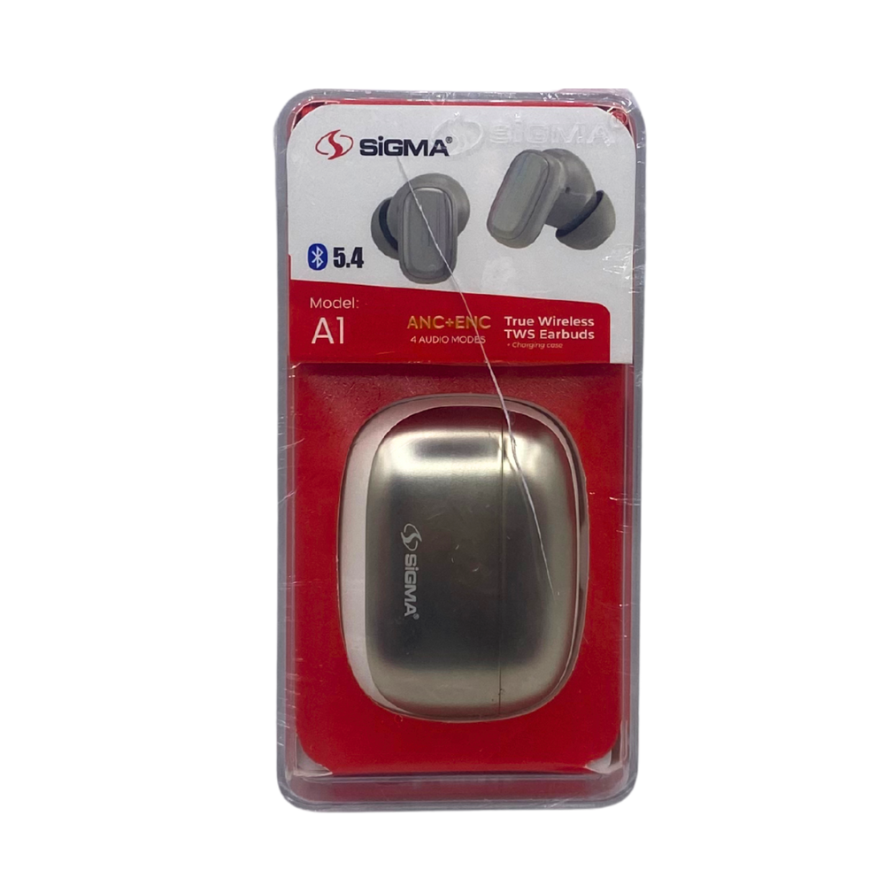 SIGMA TWS (A1) EARBUDS ANC+ENC [SIGMA EARBUDS A1]
