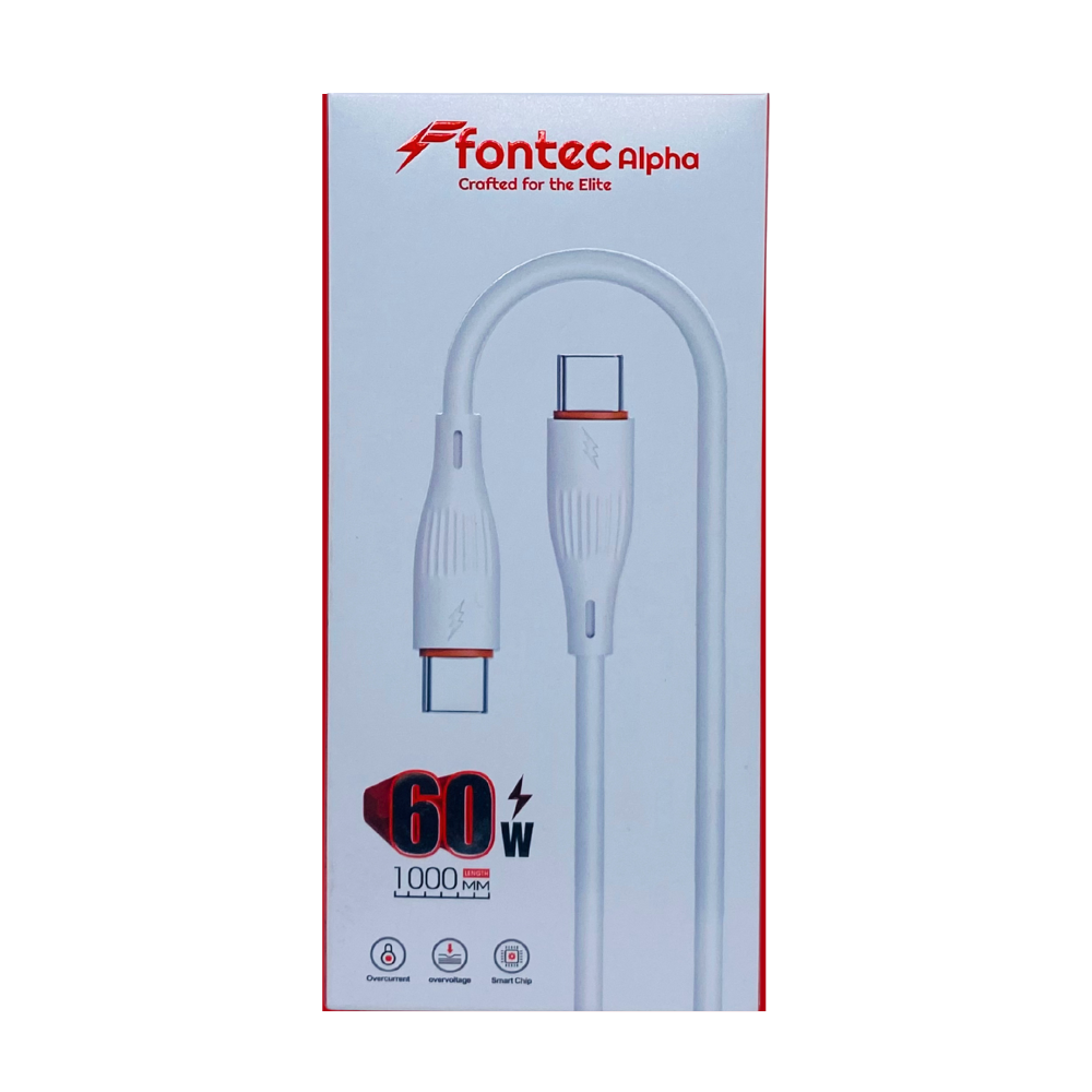 FONTEC (ALPHA) 60W TYPEC TO TYPEC CABLE [DC ALPHA CTOC]