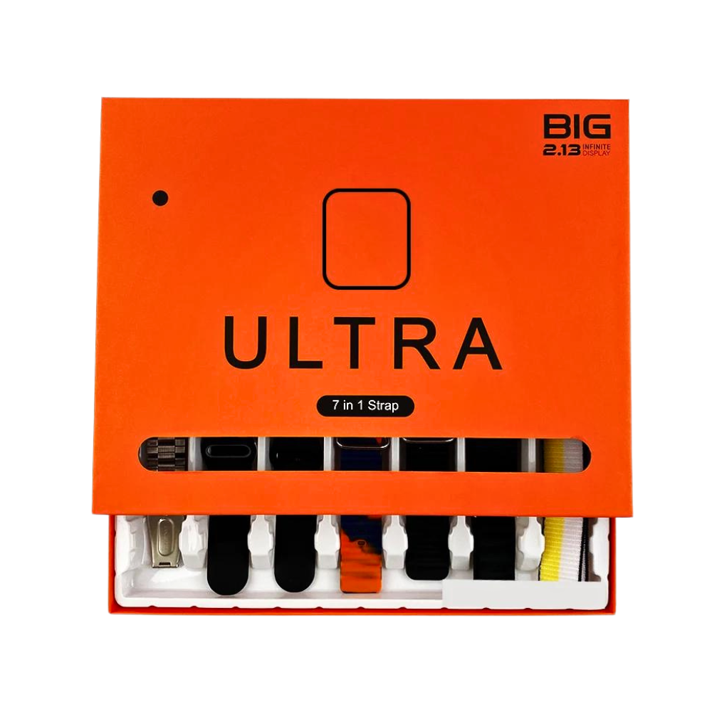 ULTRA SMART WATCH 7IN1 SILICON  [7IN1 PRO MAX]