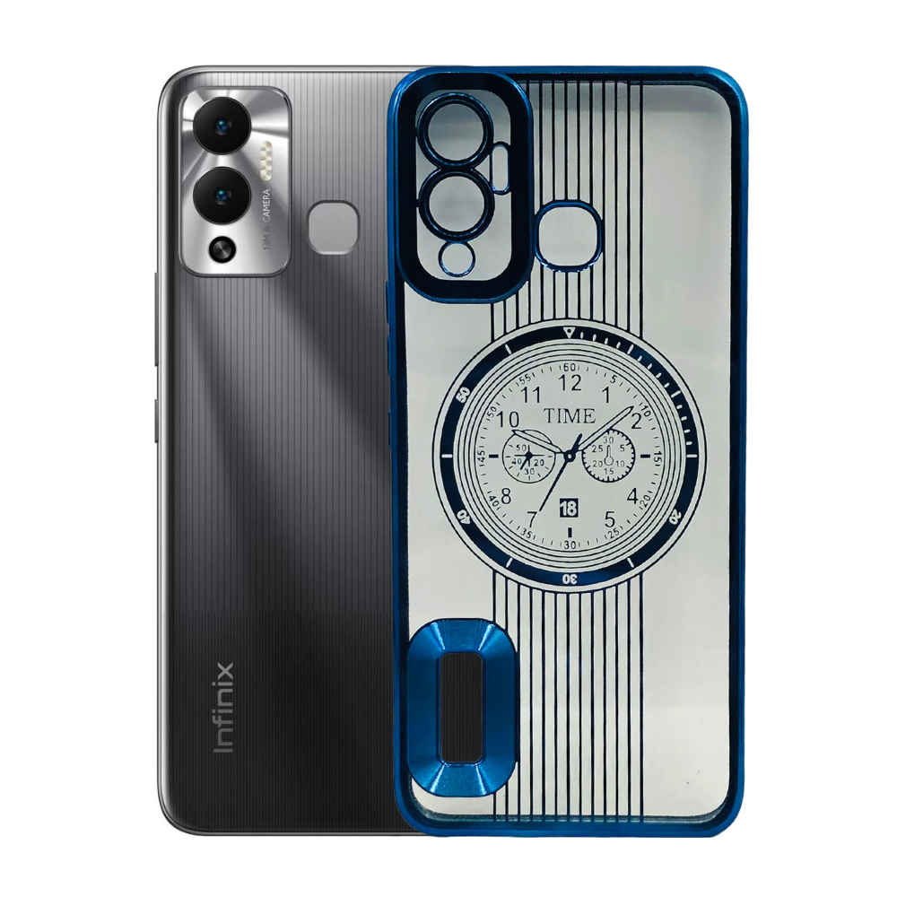 CD RING CHROME MOBILE CASE INFINIX HOT12PLAY  [PO HOTE12PLAY-26]