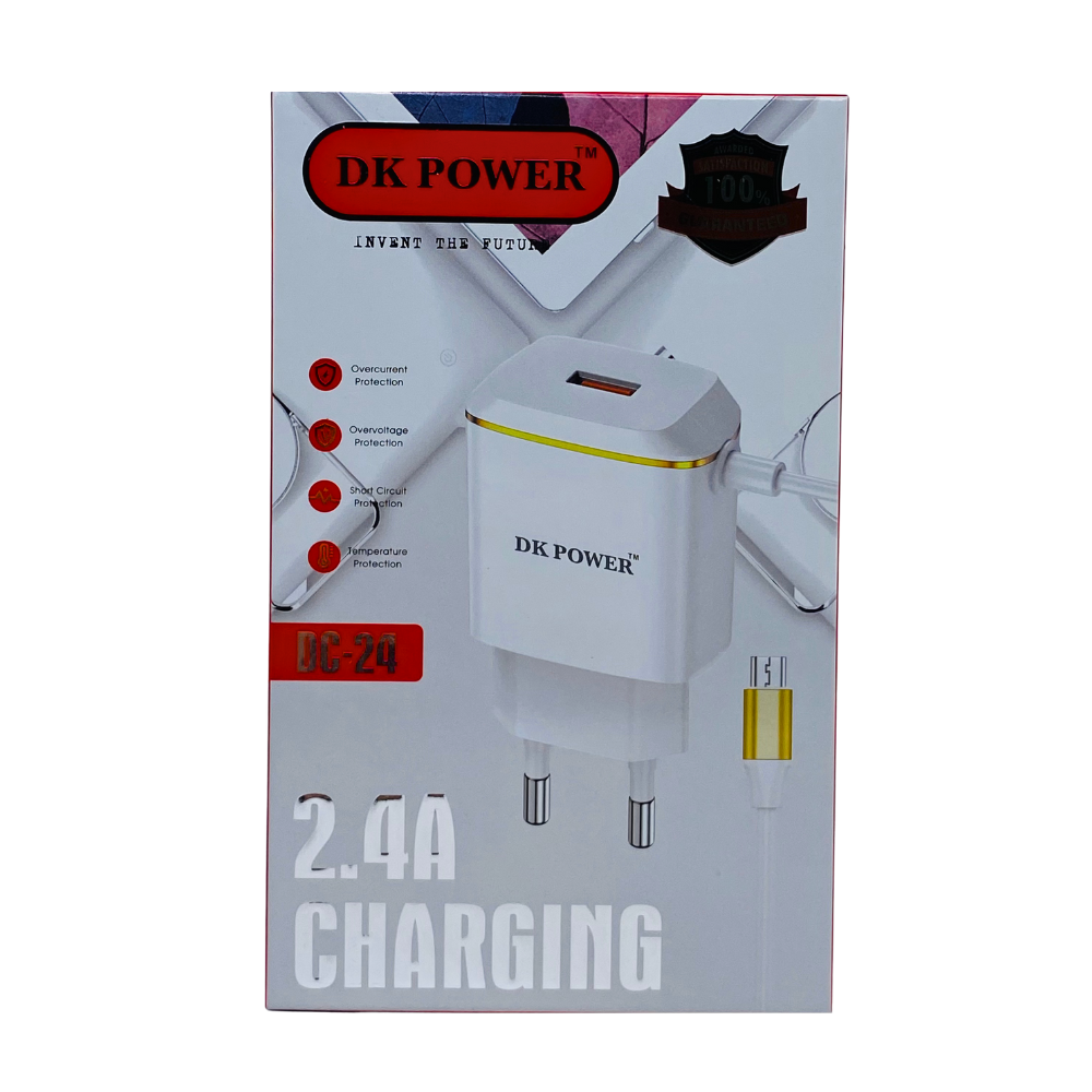 DK POWER 2.4A CHARGER (DC-24) MICRO [CH DC24]
