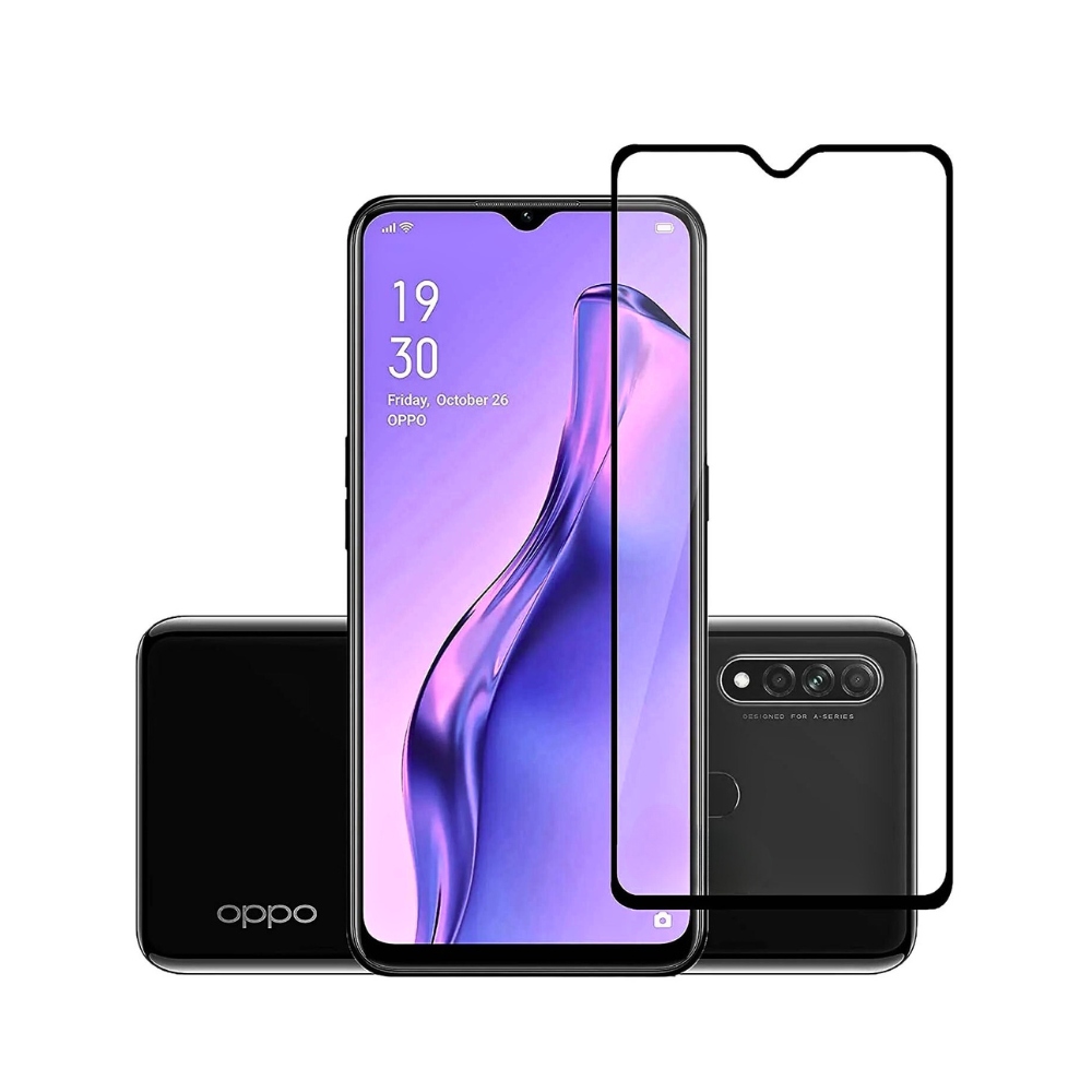9D SCREEN GLASS (OPPO A31) [PL A31OPPO-12]
