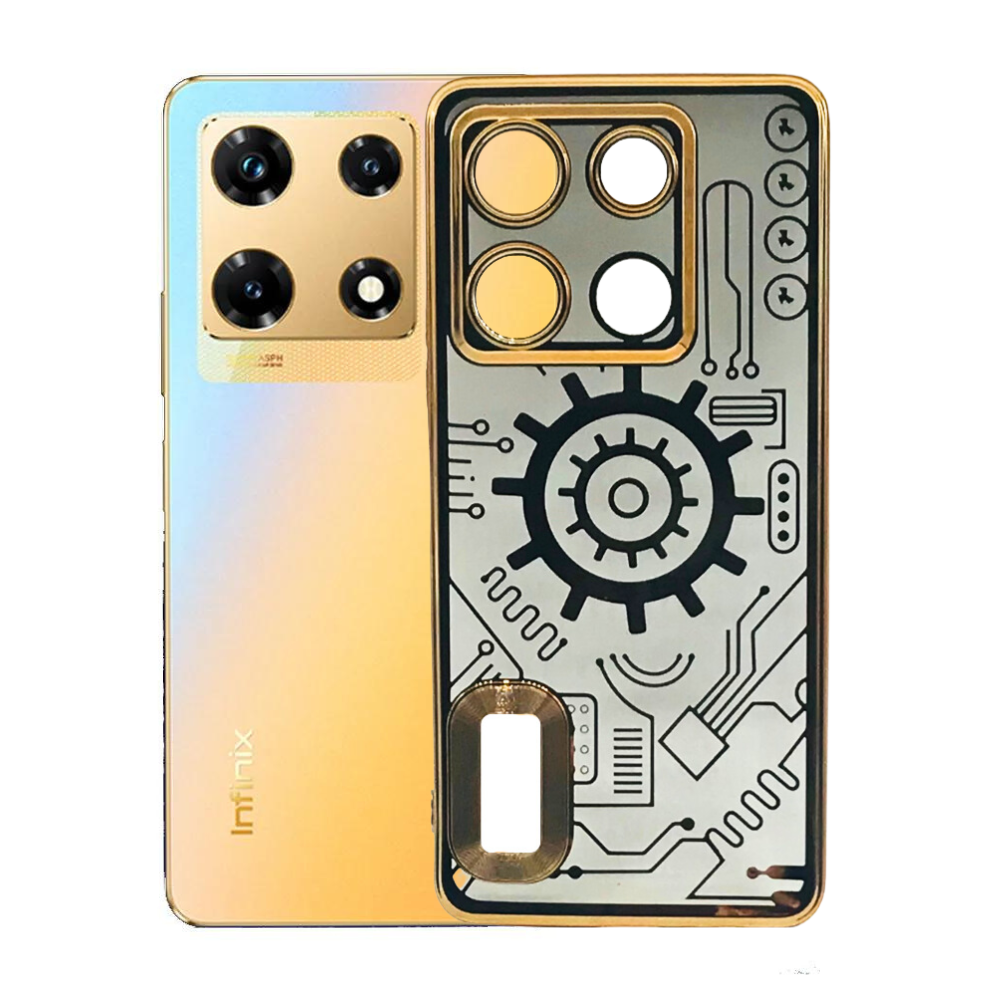 CD RING CHROME MOBILE CASE INFINIX NOT30 [PO NOTE30-26]