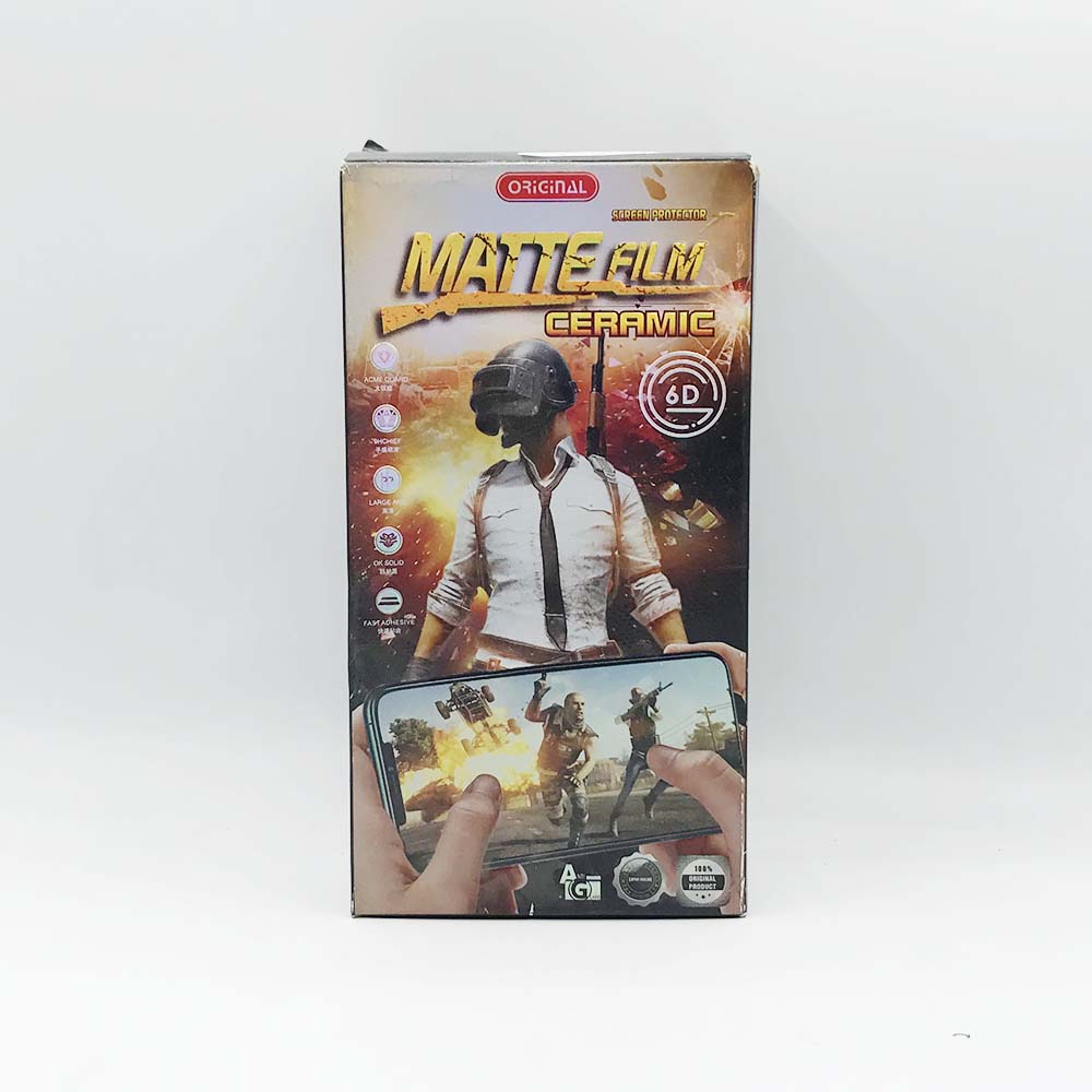 6D MATTE SHEET SCREEN PROTECTER (A21S) [PL A21S-16]