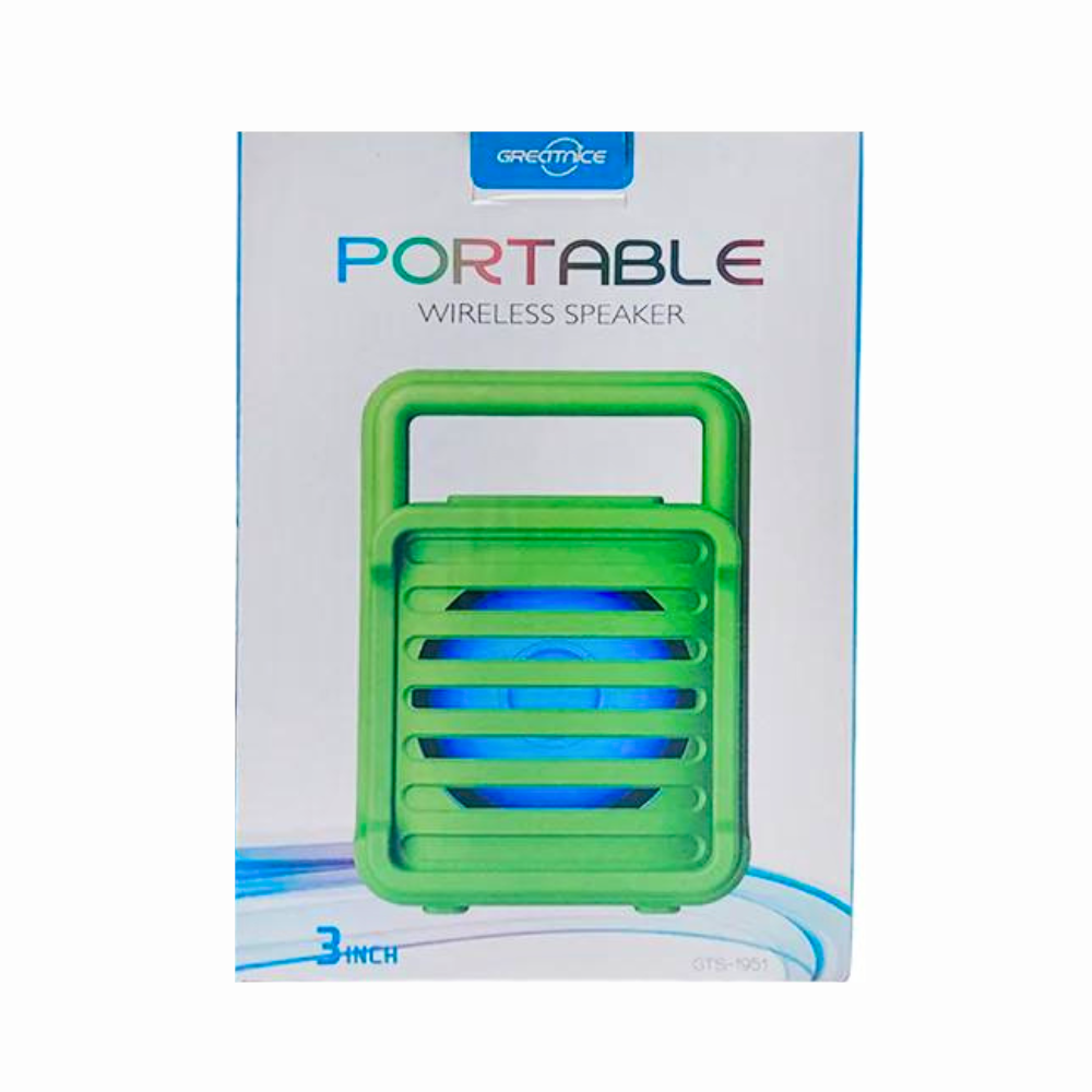 PORTABLE WIRELESS SPEAKER (GTS-1951) [GTS 1951]