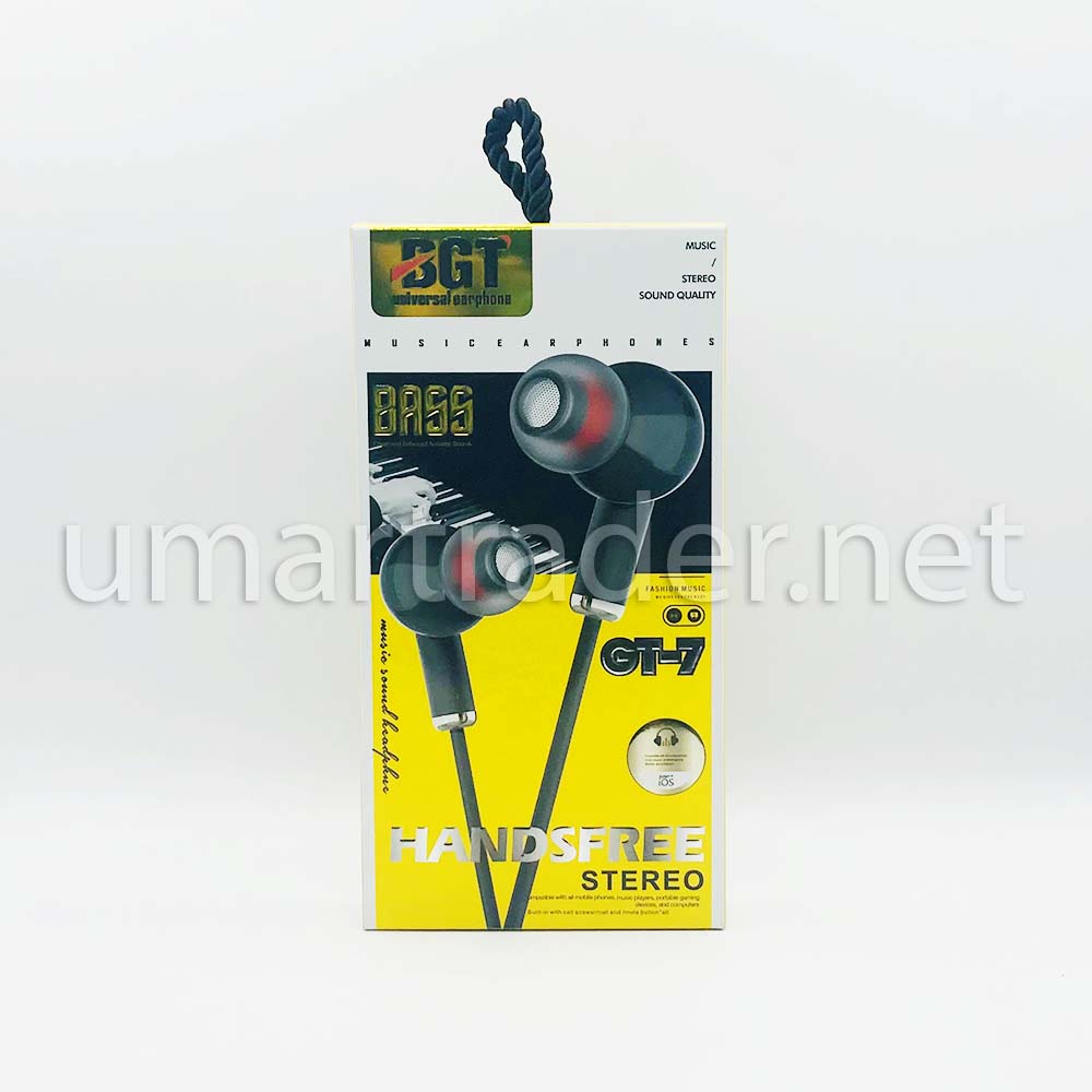  HIGH QUALITY EARPHONE (BGT Gt-7) [HF GT7]