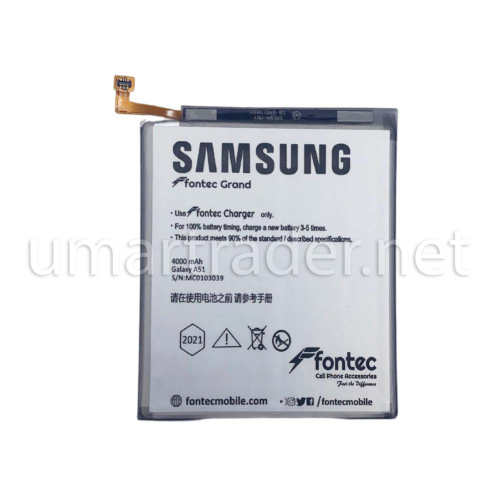 FONTEC MOBILE BATTERY SAMSUNG A51 (EB-BA515ABY) [BT A51-7] 