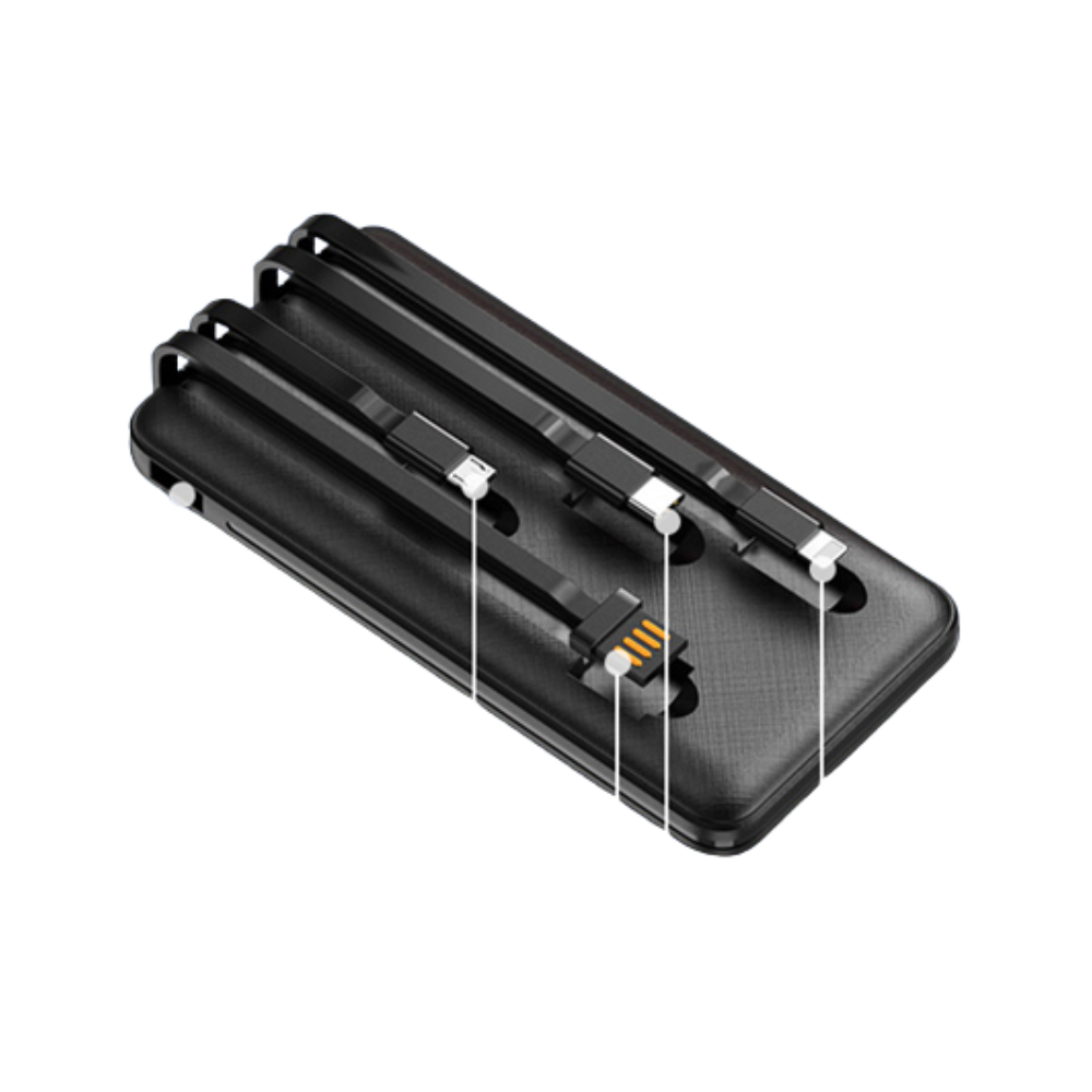 POWER BANK LETV 10,000mAh 4 WIRED [PB LE496]