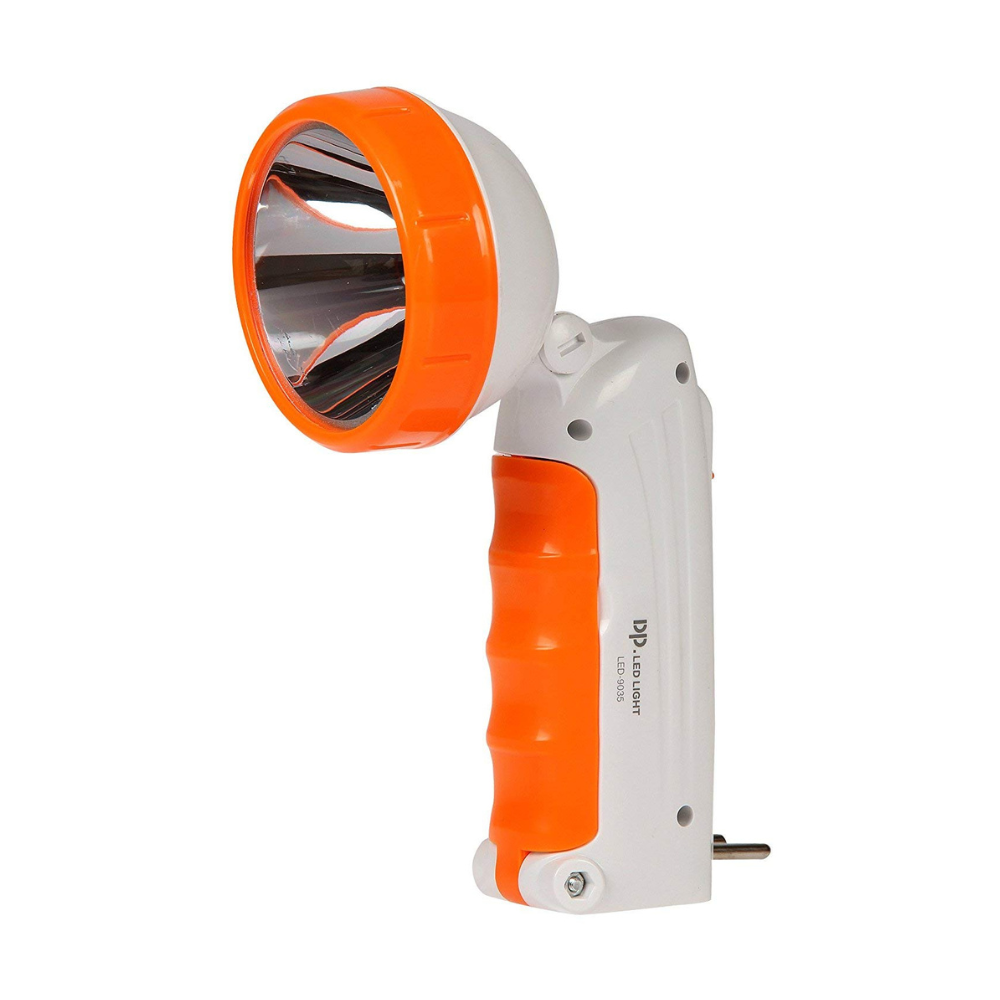 LED PORTABLE RECHARGEABLE TORCH DP-9035B [LIGHT DP9035B]