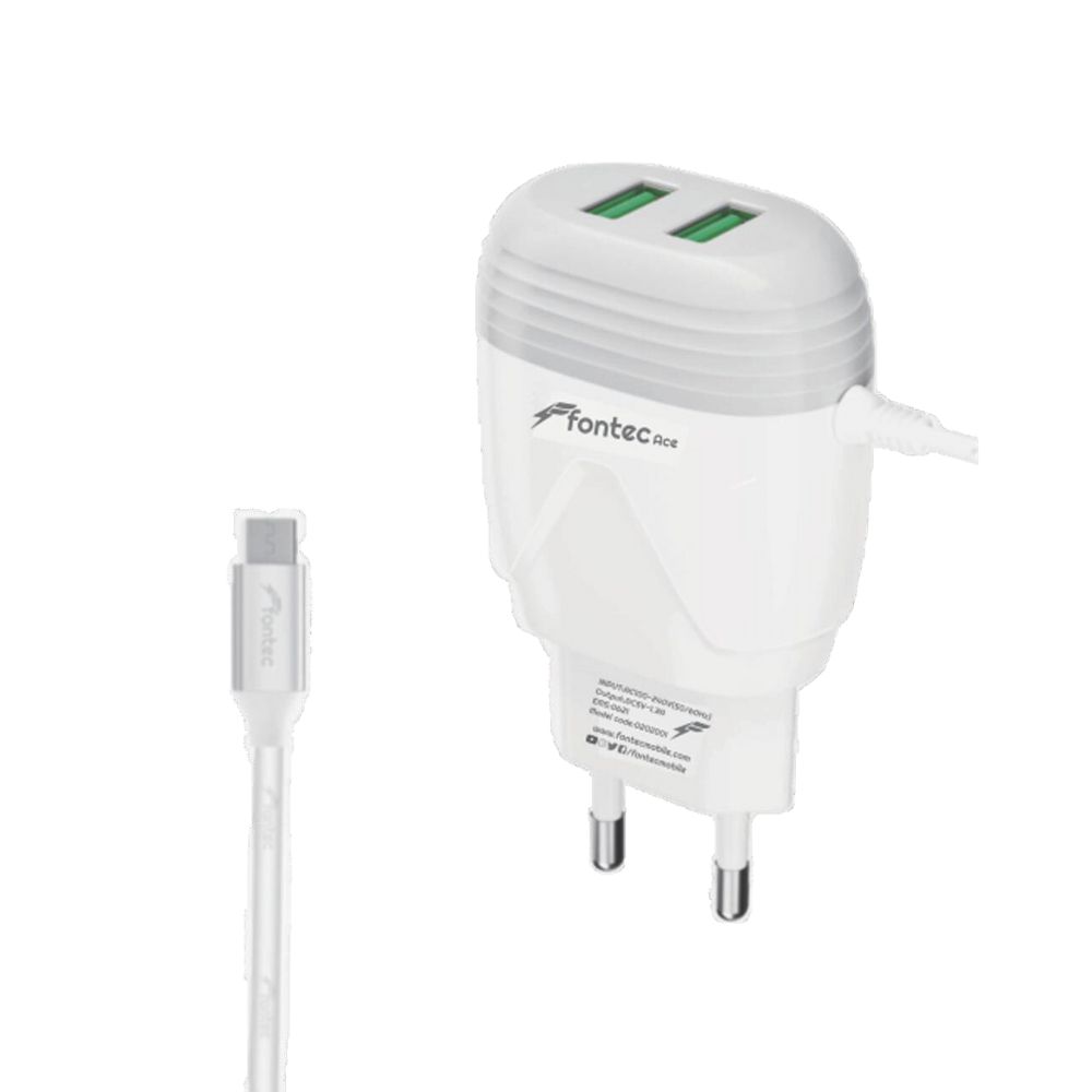 TRAVEL CHARGER OPTICAL SAFETY SUPERIOR SPEED (FONTEC ACE) [CH ACE-1]