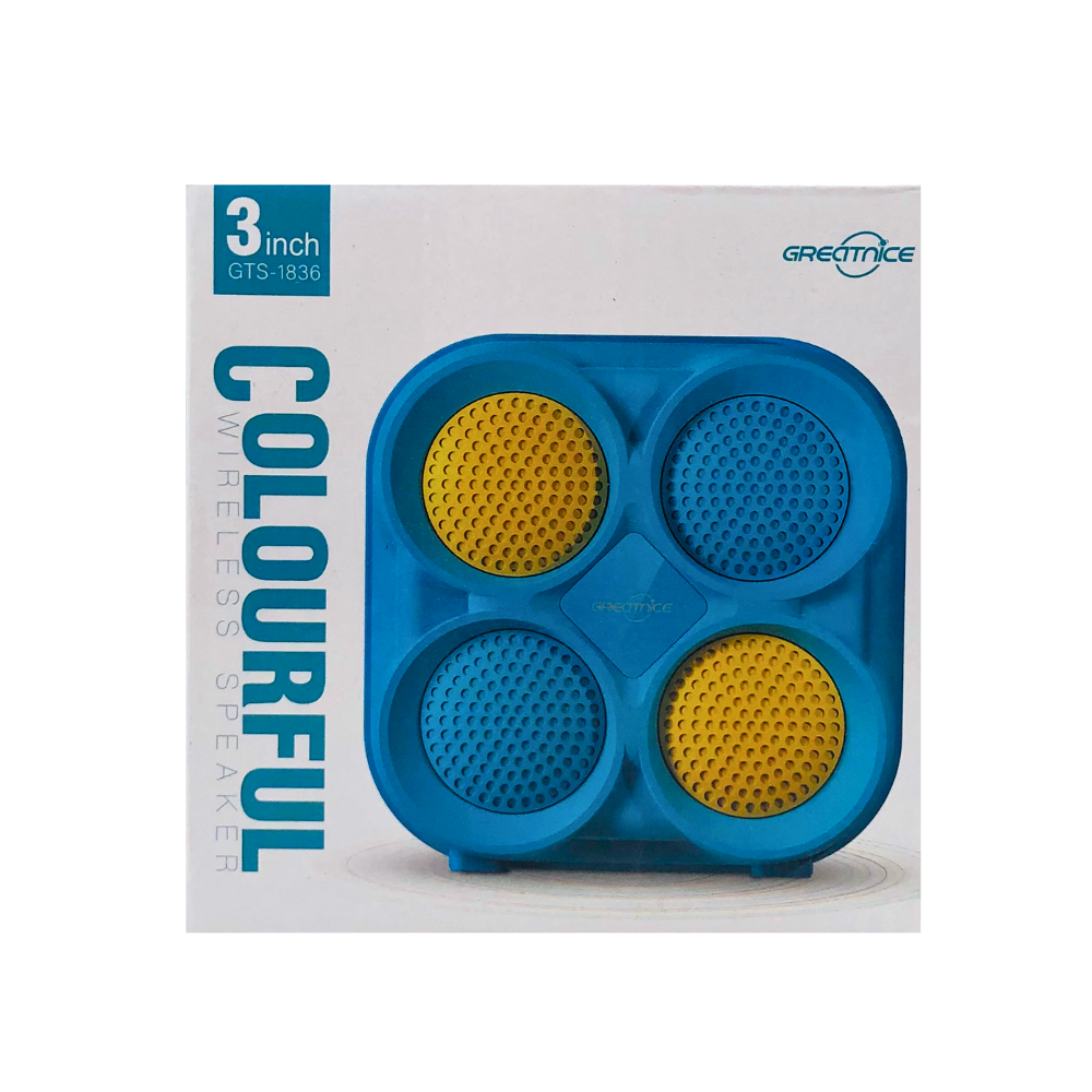 WIRELESS BLUETOOTH SPEAKER (GTS-1836) [GTS 1836]