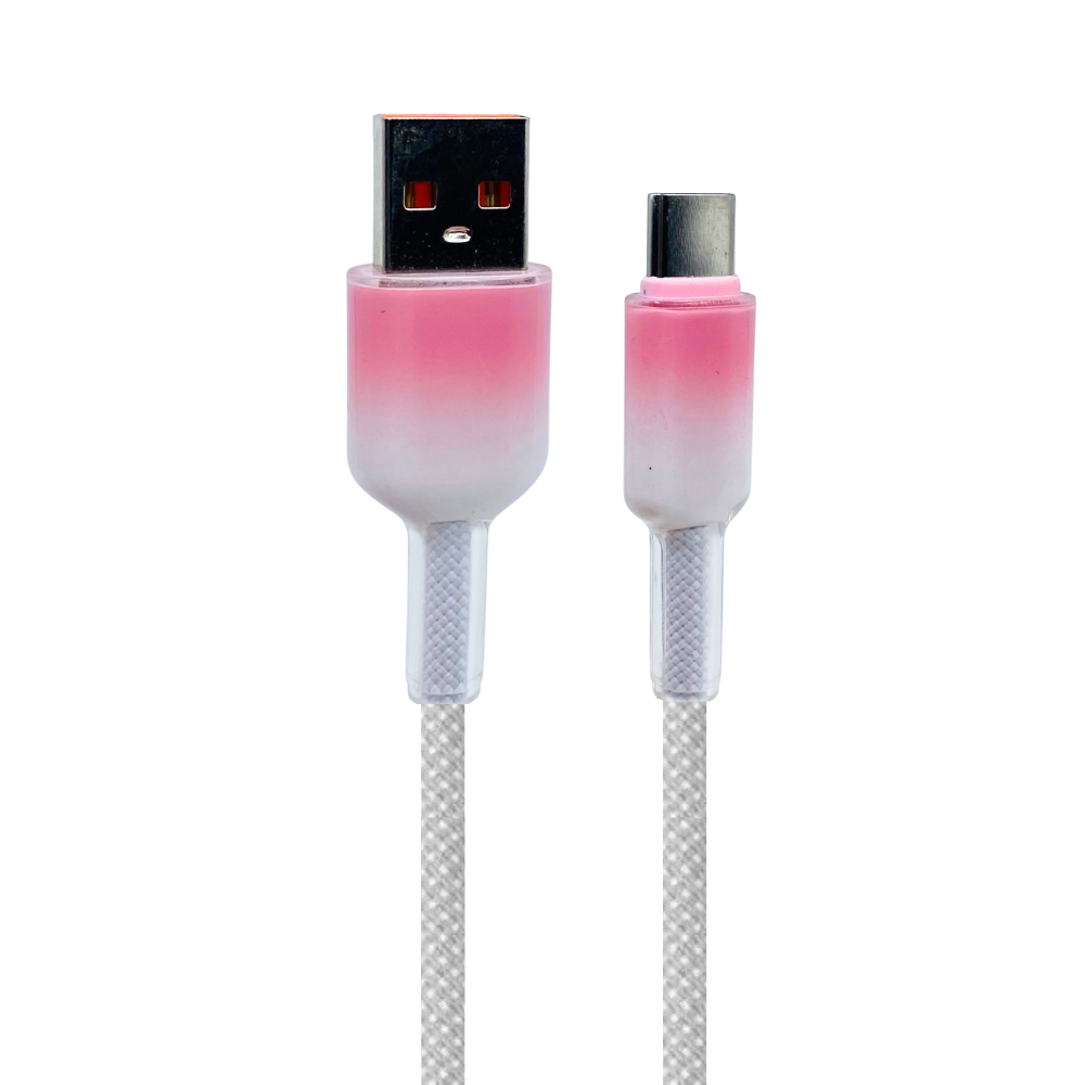 TRANSPARANT FAST CHARGING DATA CABLE (TYPEC) [DC TPU-1]