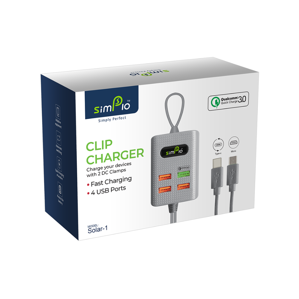 SIMPLO CLIP (SOLAR 1) CHARGER [CH SIMPLO SOLAR1] 