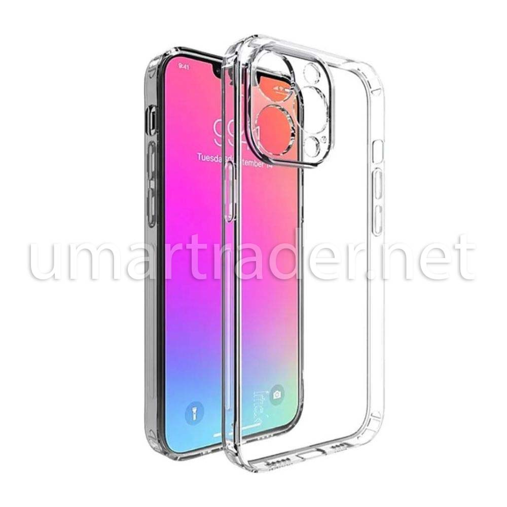 TPU TRANSPARENT POUCH IPHONE13PROMAX [PO IP13PMAX-3]