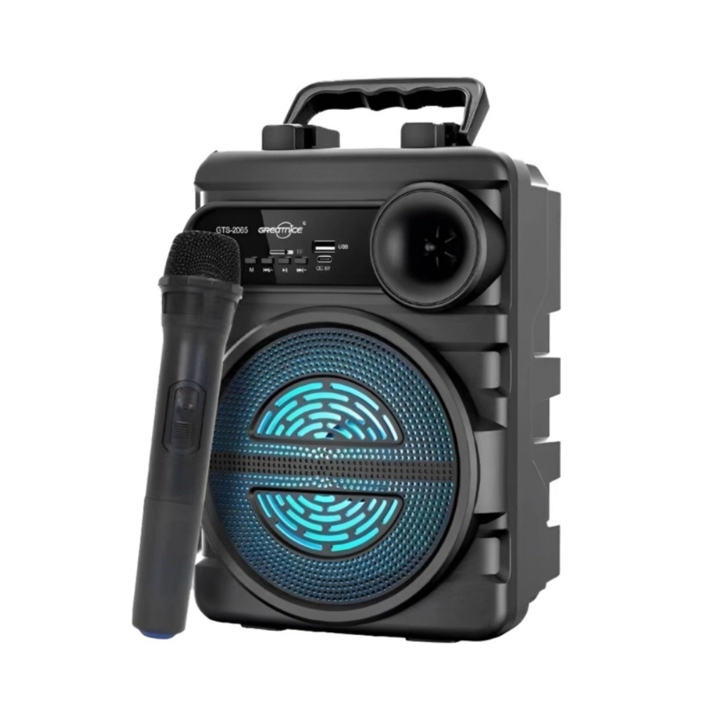 WIRELESS SPEAKER GTS 2065 WITH MIC (6.5INCH) [GTS 2065]