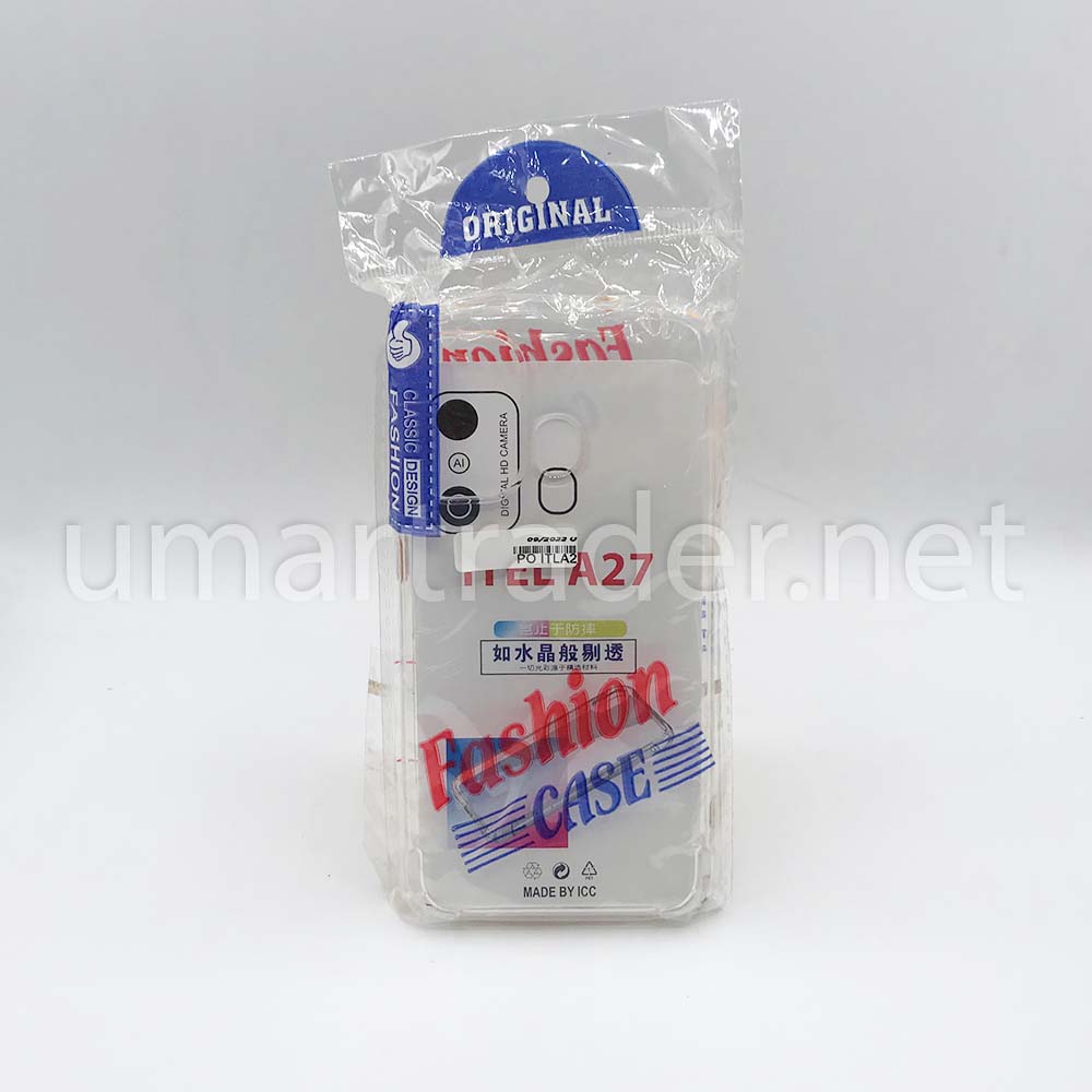  TPU TRANSPARENT POUCH (Itel A 27) [PO ITLA27-3]