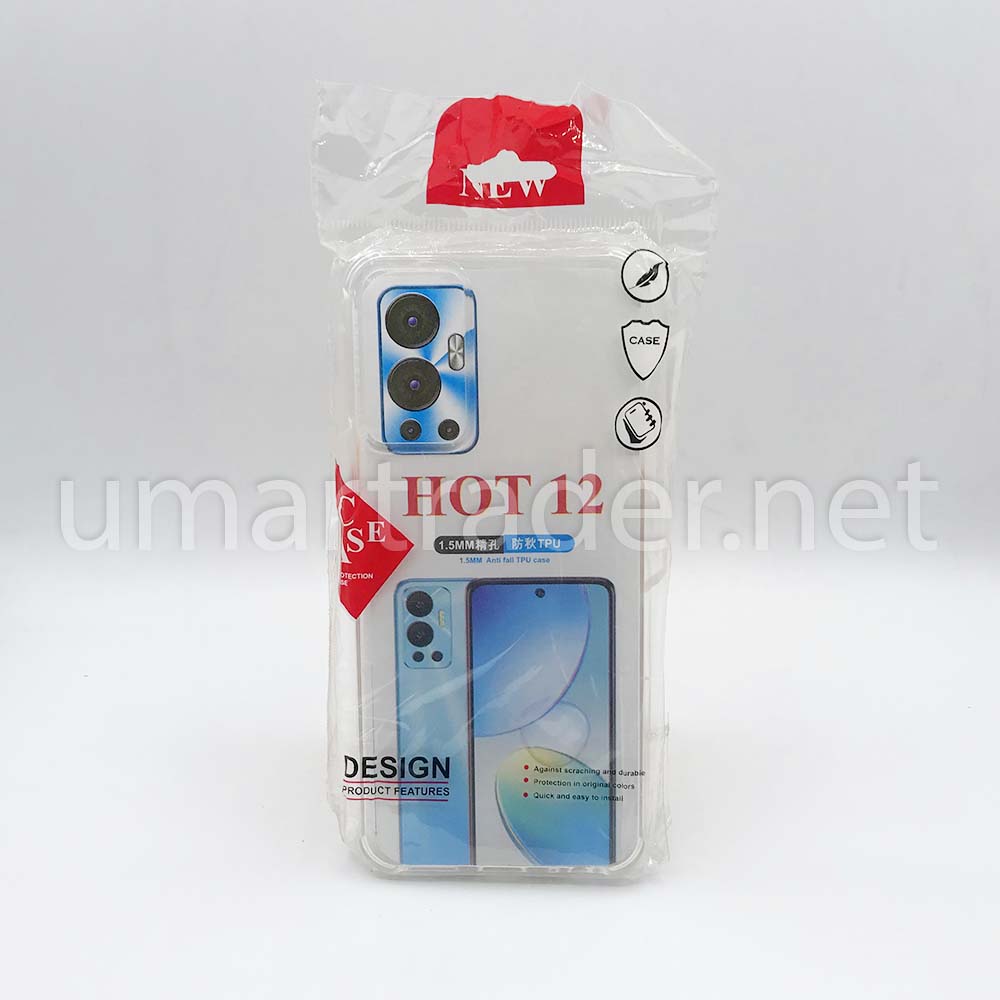 TPU TRANSPARENT POUCH INFINIX HOT 12 [PO HOTE12-3] 