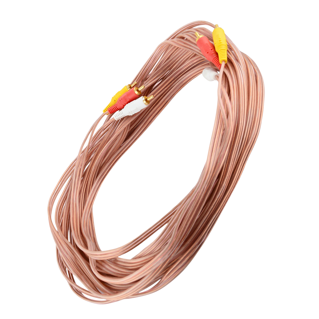 Audio Video Cable TV LCD/LED TV DVD CD (AV video cable)3IN3  [DC DVD-1]