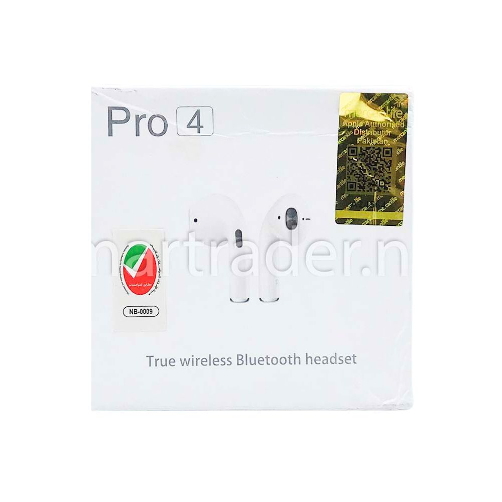 BLUETOOTH & WIRELESS AIPORT PRO 4 NEW WTH CHARGING CASE [PRO 4 NEW]