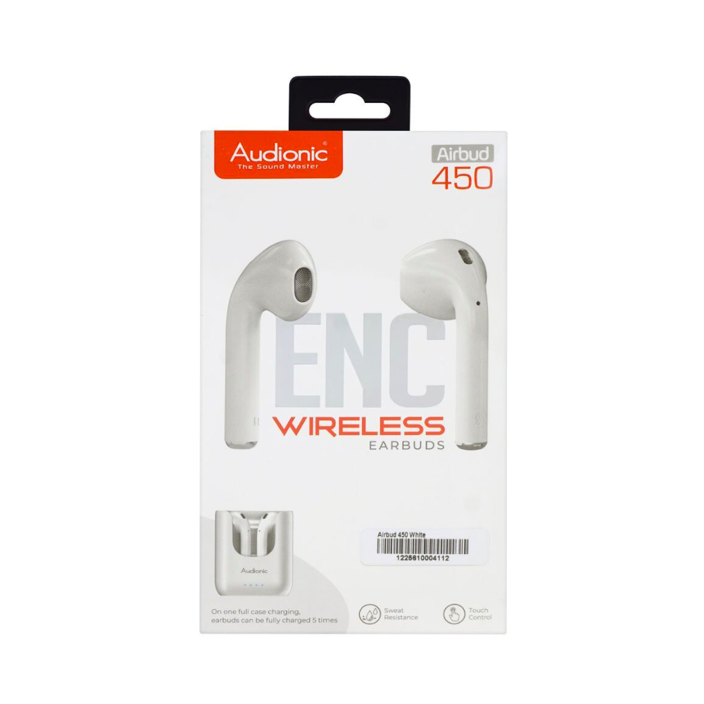 AUDIONIC AIRBUDS (450) ENC TECHNOLOGY [AIRBUD 450]