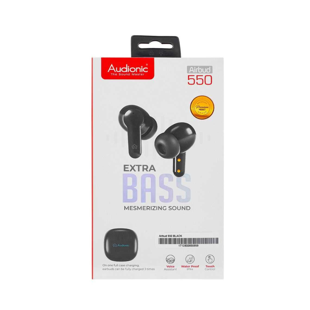 AUDIONIC AIRBUDS (550) ENC TECHNOLOGY [AIRBUD 550]