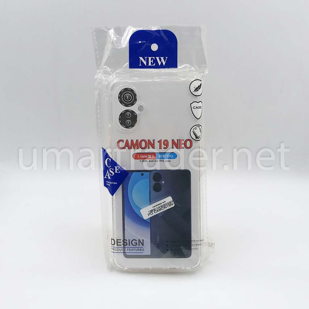 TPU TRANSPARENT POUCH (Tecno Camen19 neo) [PO CAMN19N-3] 