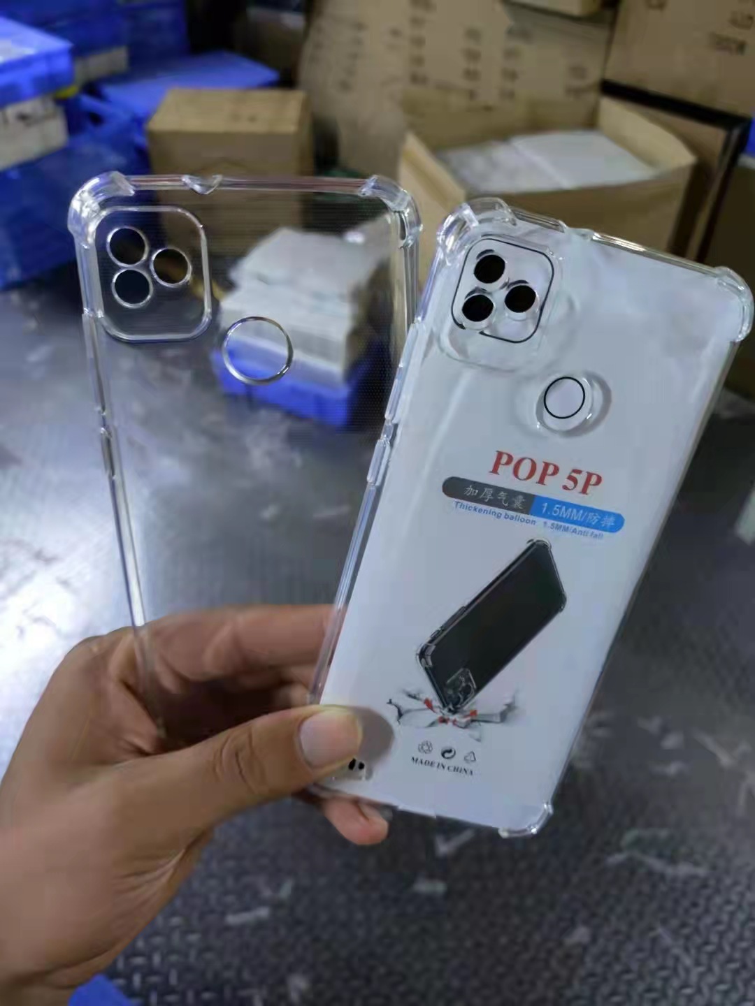  TPU TRANSPARENT POUCH TECNO POP 5 [PO POP5-3]