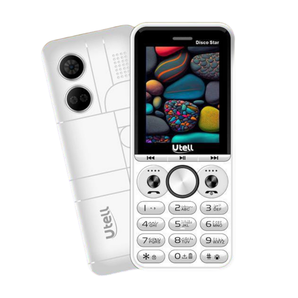 KEYPAD MOBILE UTELL DISCO STAR DISPLAY 2.4'' BATTERY 35000mAh DUAL SIM [DISCO STAR]