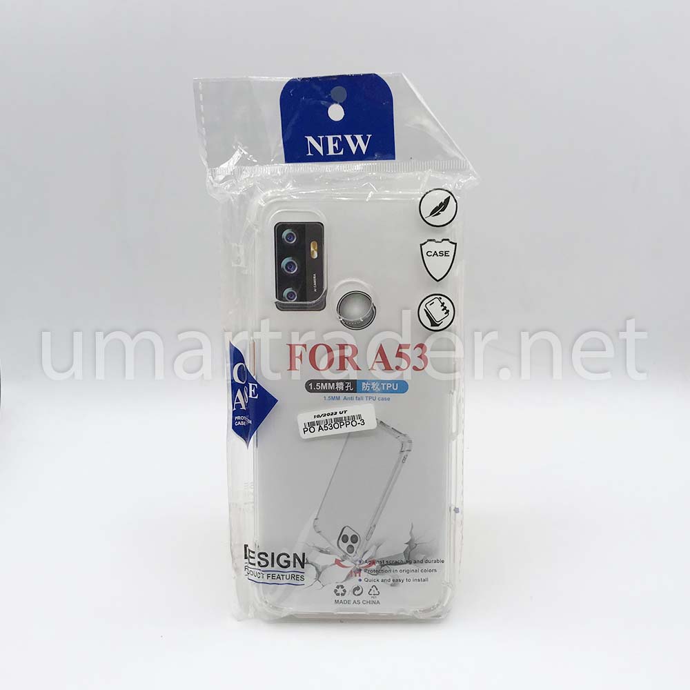 TPU TRANSPARENT POUCH (OPPO A53) [PO A53OPPO-3] 