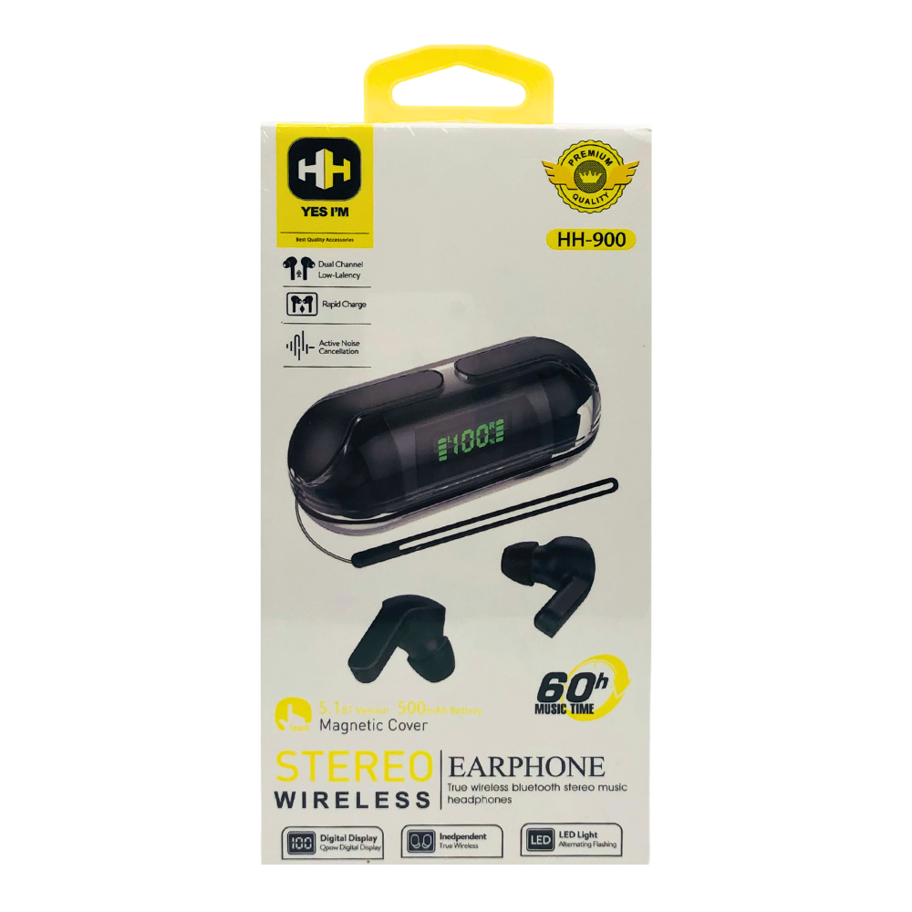 HH STEREO WIRELESS EARPHONE (HH-900) [EARPHONE HH 900]
