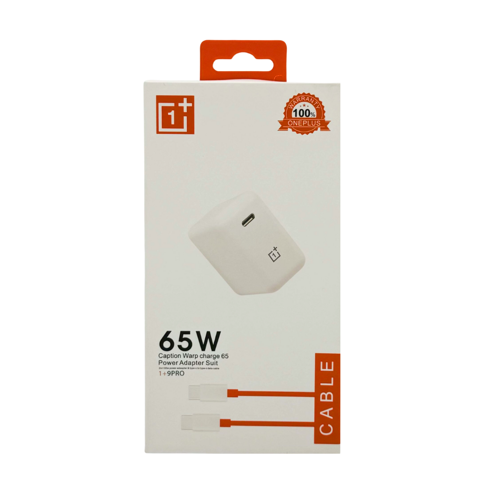 ONE PLUS WARP CHARGE 65W POWER ADAPTER [CH ONEPLUS65W]