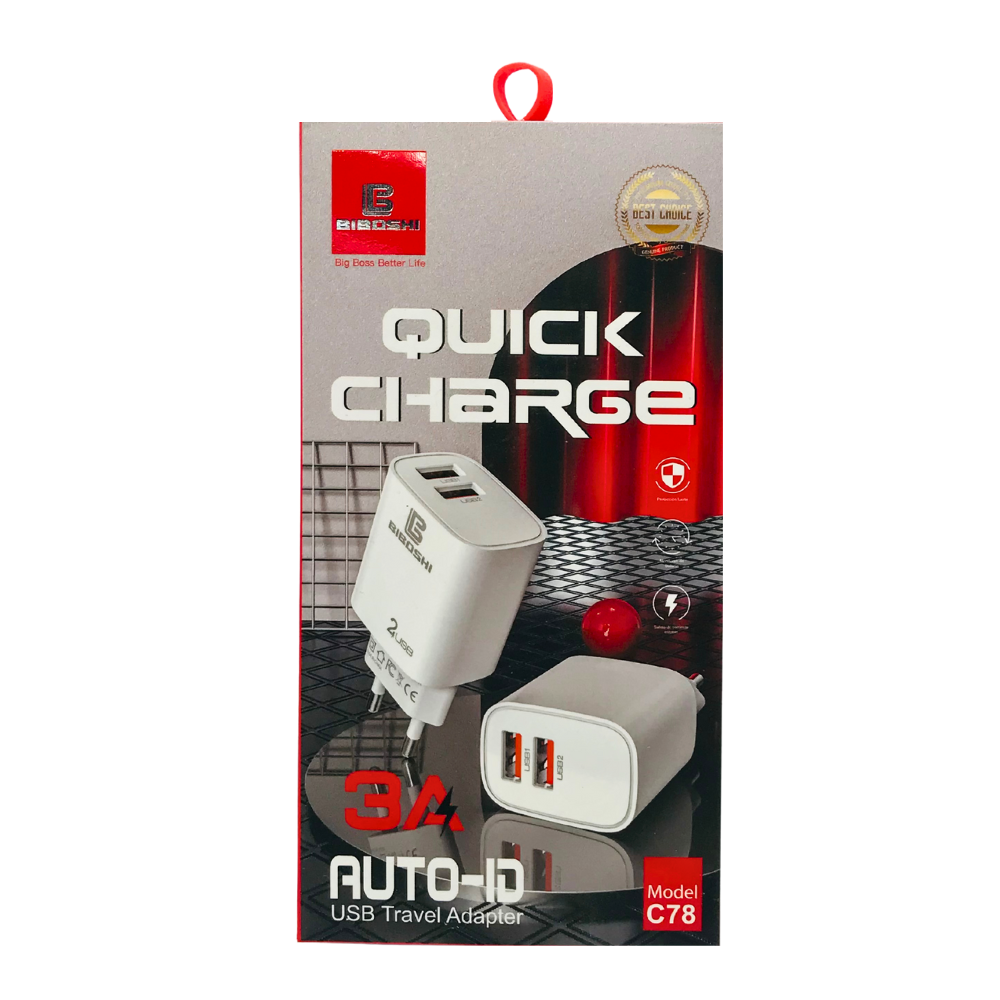 BIBOSHI FAST CHARGER C78 (MICRO) [CH C78 MICRO]