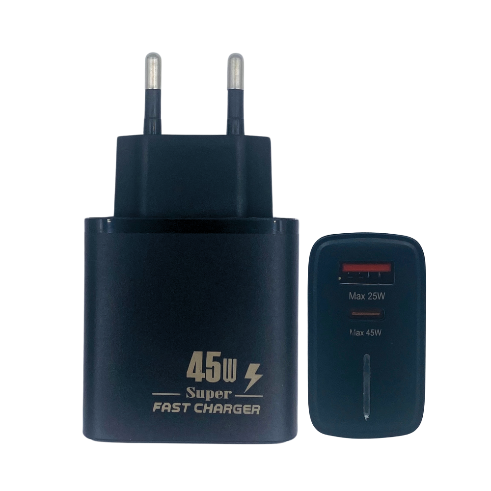 SUPER FAST CHARGING ADAPTER 45W+PD [CH 45W MAX]