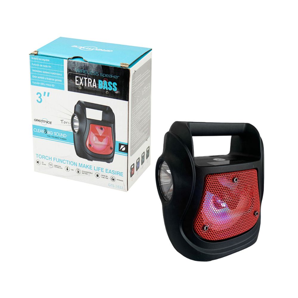 PORTABLE WIRELESS SPEAKER (GTS-1533) [GTS 1533]