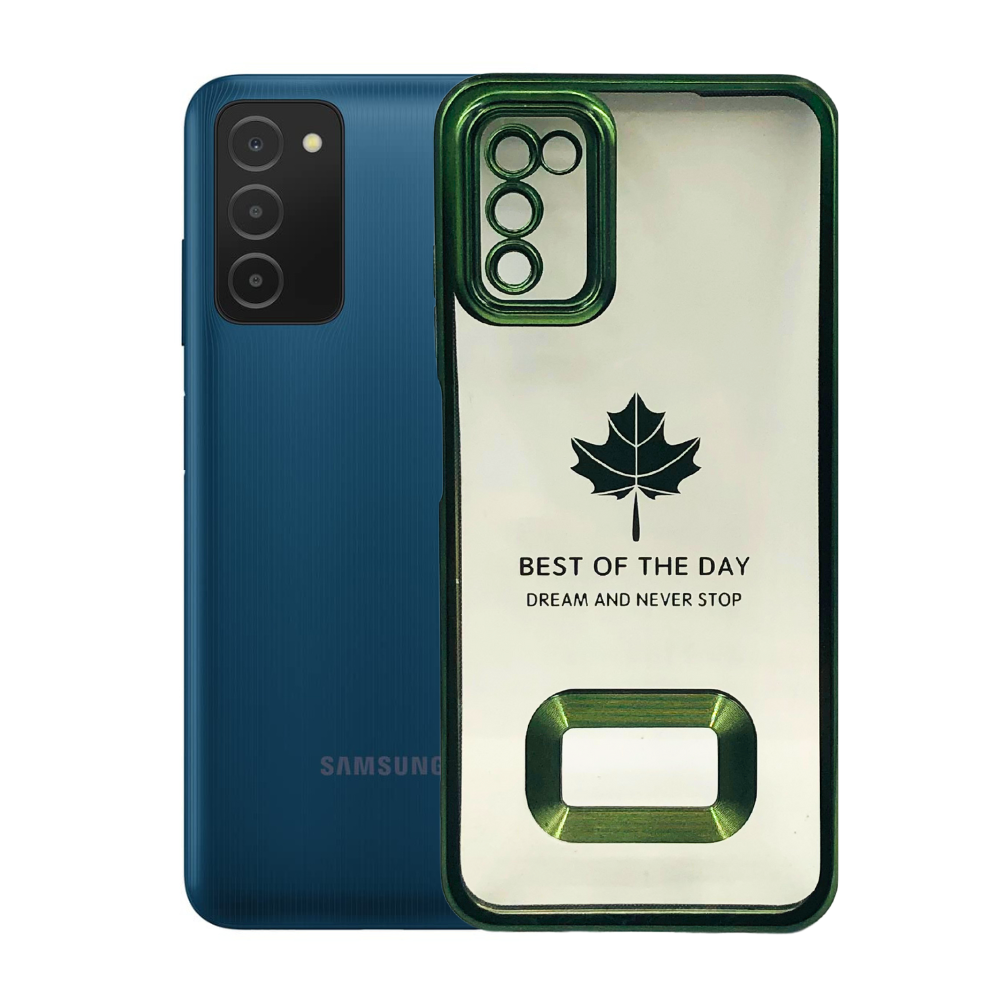 CD RING CHROME MOBILE CASE SAMSUNG A03 [PO A03-26]