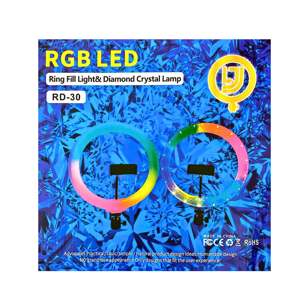RGB LED SOFT RING LIGHT (RD-30) [30CM RD30]
