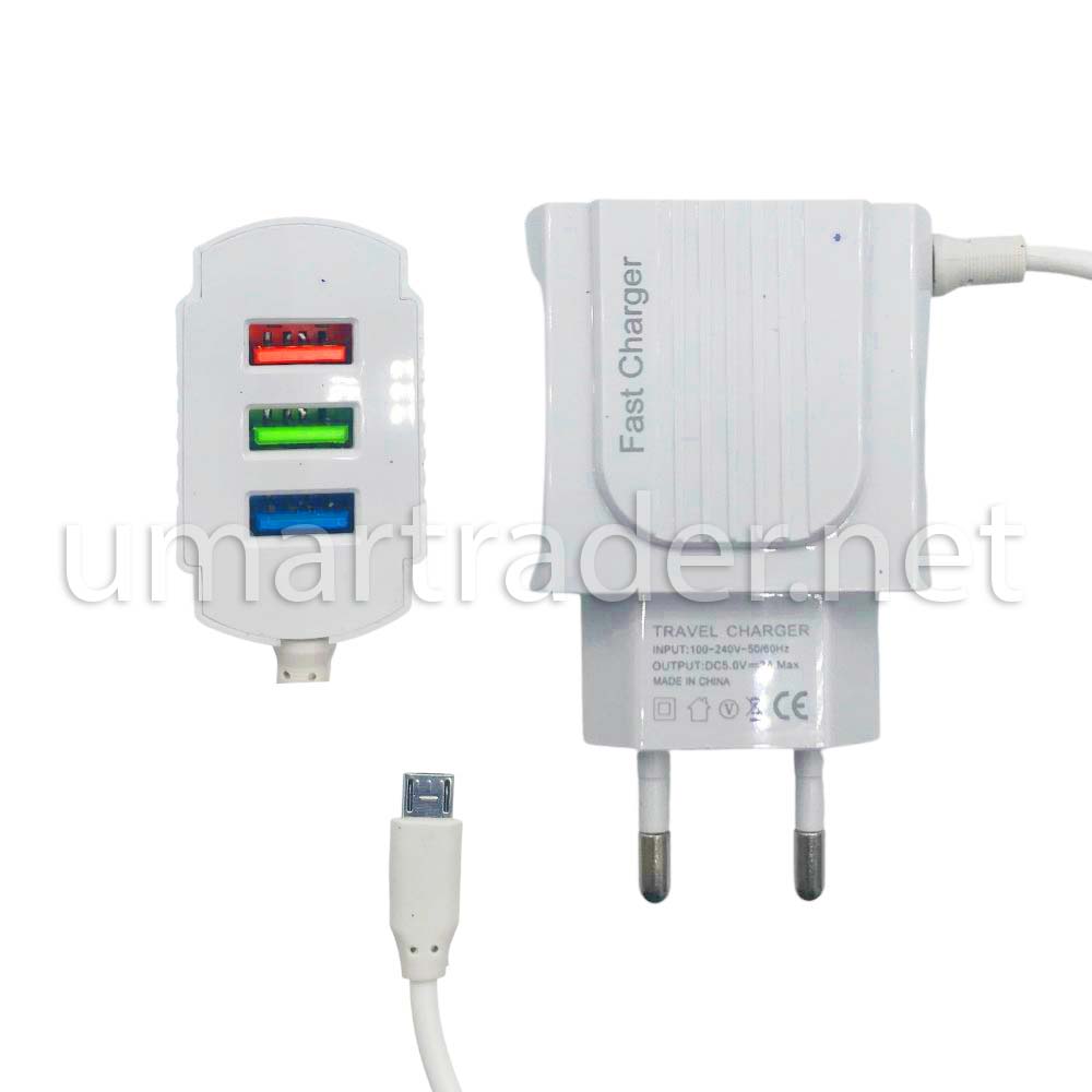 SMART QUICK CHARGER 3.1A (Recharge CH1006) [CH 6500-21] 