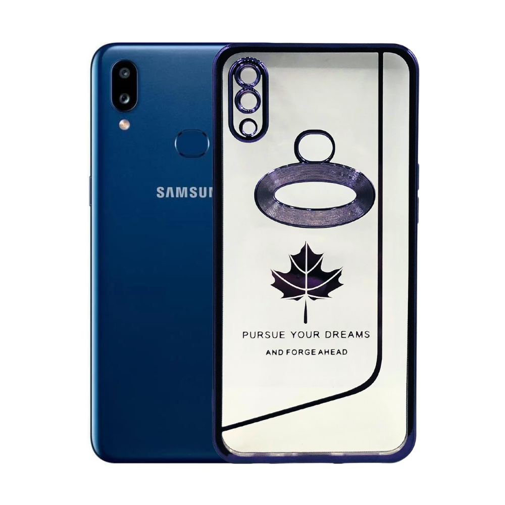 CD RING CHROME MOBILE CASE SAMSUNG A10S [PO A10S-26]