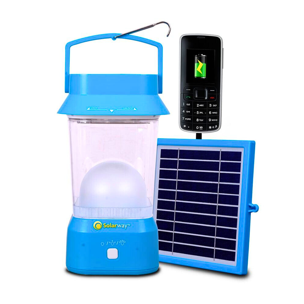 G1/3SOLAR POWER LANTERN WITH PHONE CHARGER AND RADIO (SOLAR JUG LIGHT) [SOLAR LIGHT]