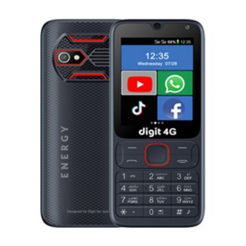 KEYPAD MOBILE JAZZ DIGIT DISPLAY 3.5'' BATTERY 3000mAh DUAL SIM [DIGIT ENERGY]