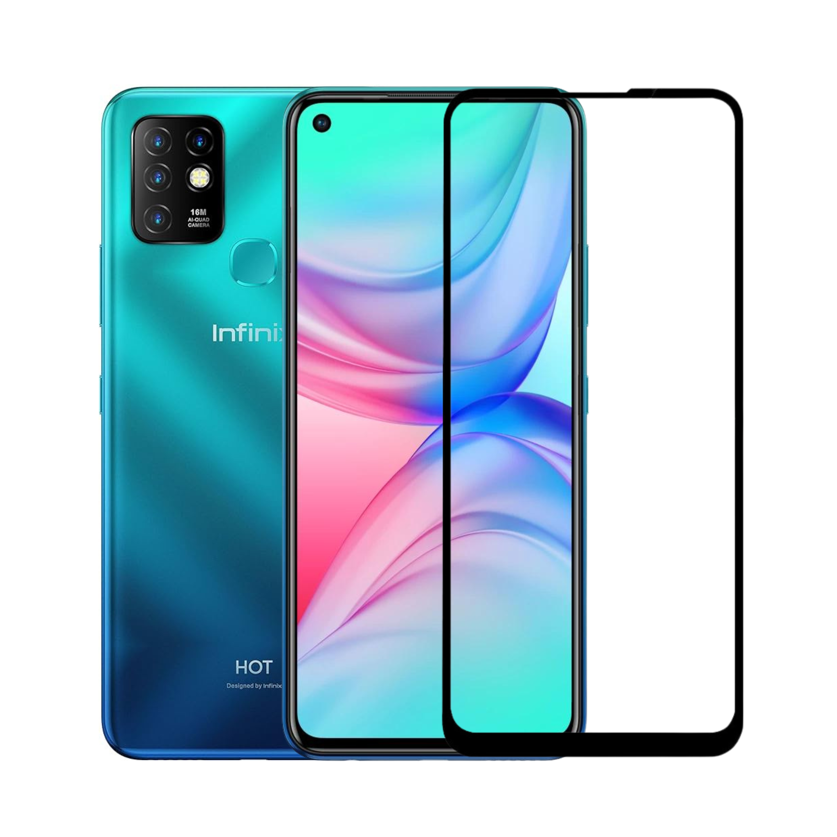 9D GLASS INFINIX HOT10/HOTE12 [PL HOTE10-12]