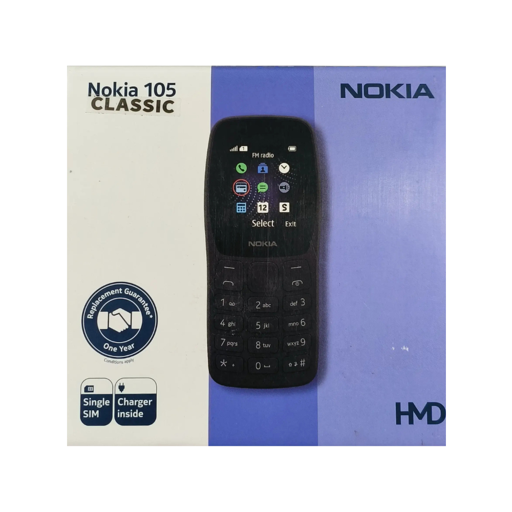 KEYPAD MOBILE NOKIA 105 CLASSIC DISPLAY 1.8'' BATTERY 1200mAh [NOKIA 105 CLASSIC]